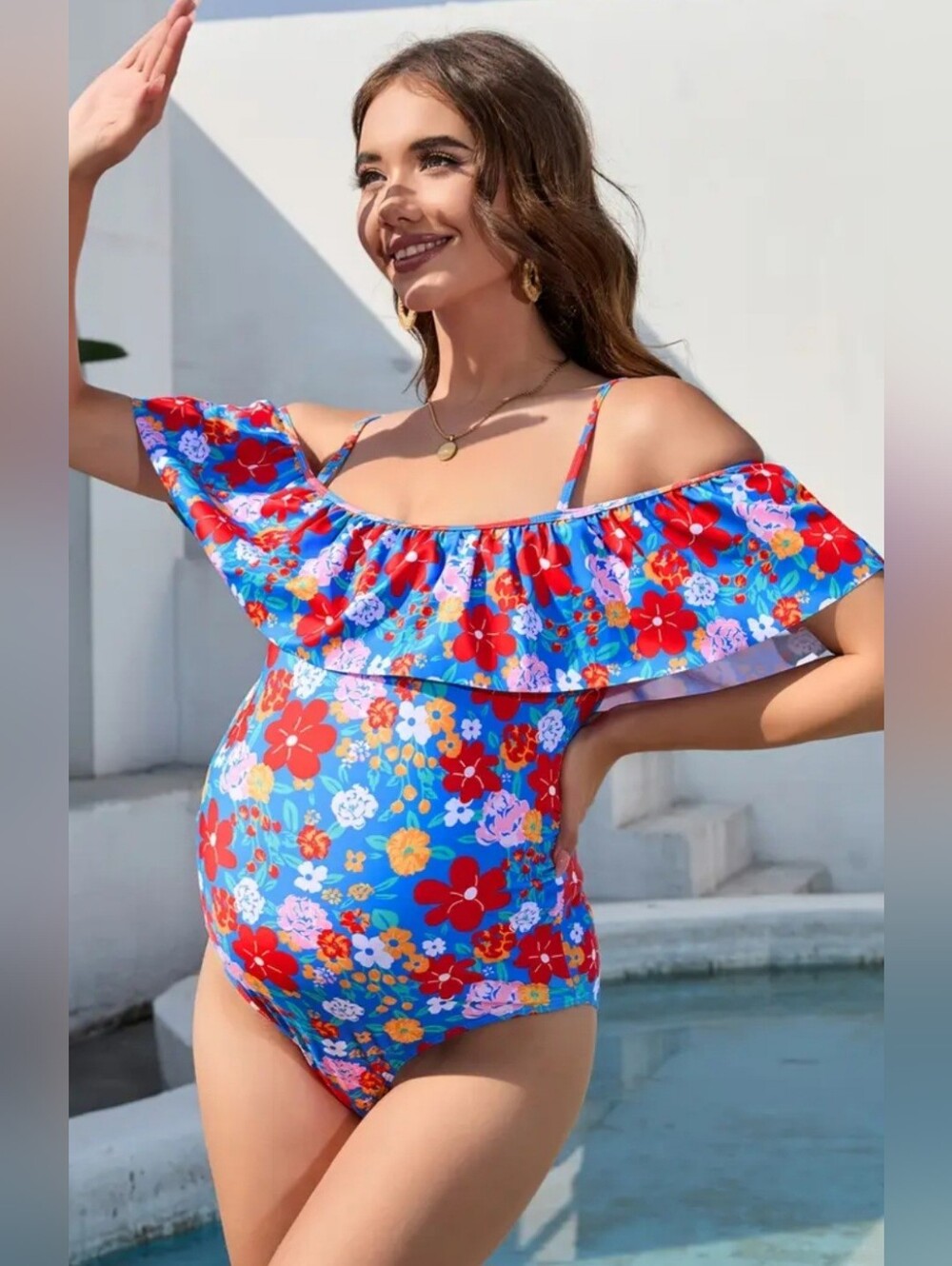 One Piece Maternity Swimsuit